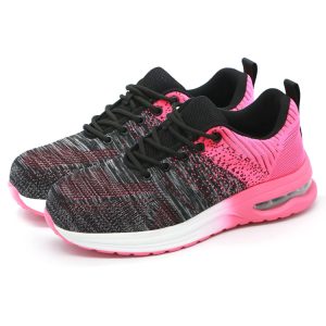 Women's Air Cushion Trainers Fashion Pink | ENTE SAFETY