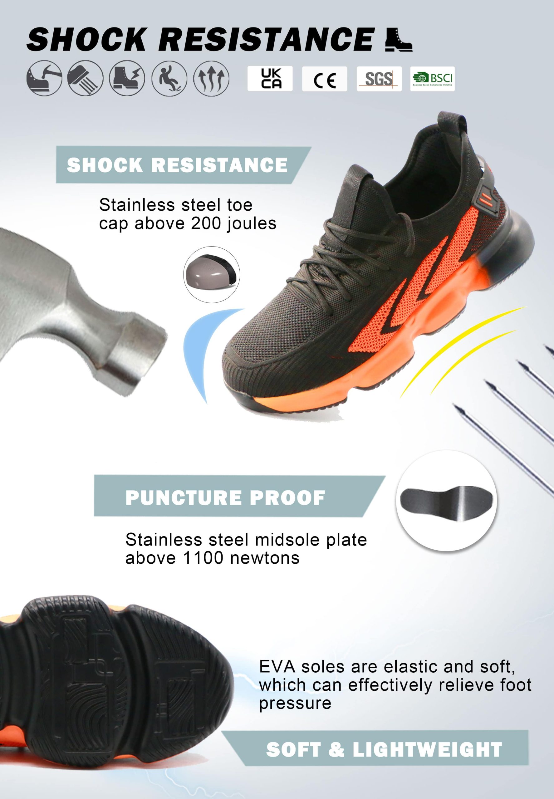 Stylish Super Lightweight Trainers | ENTE SAFETY