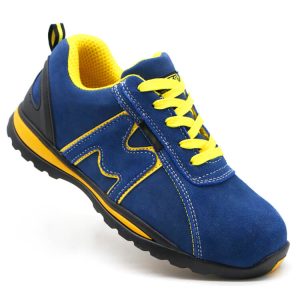 Genuine Blue/Yellow Sport Sneakers | ENTE SAFETY