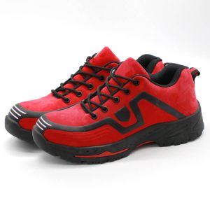 Trainers Red Saftey Shoes | ENTE SAFETY