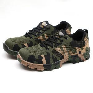 Camouflage Steel Toe Boots for Men | ENTE SAFETY