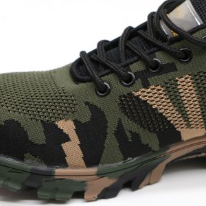 Camouflage Steel Toe Boots for Men | ENTE SAFETY