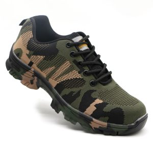 Camouflage Steel Toe Boots for Men | ENTE SAFETY