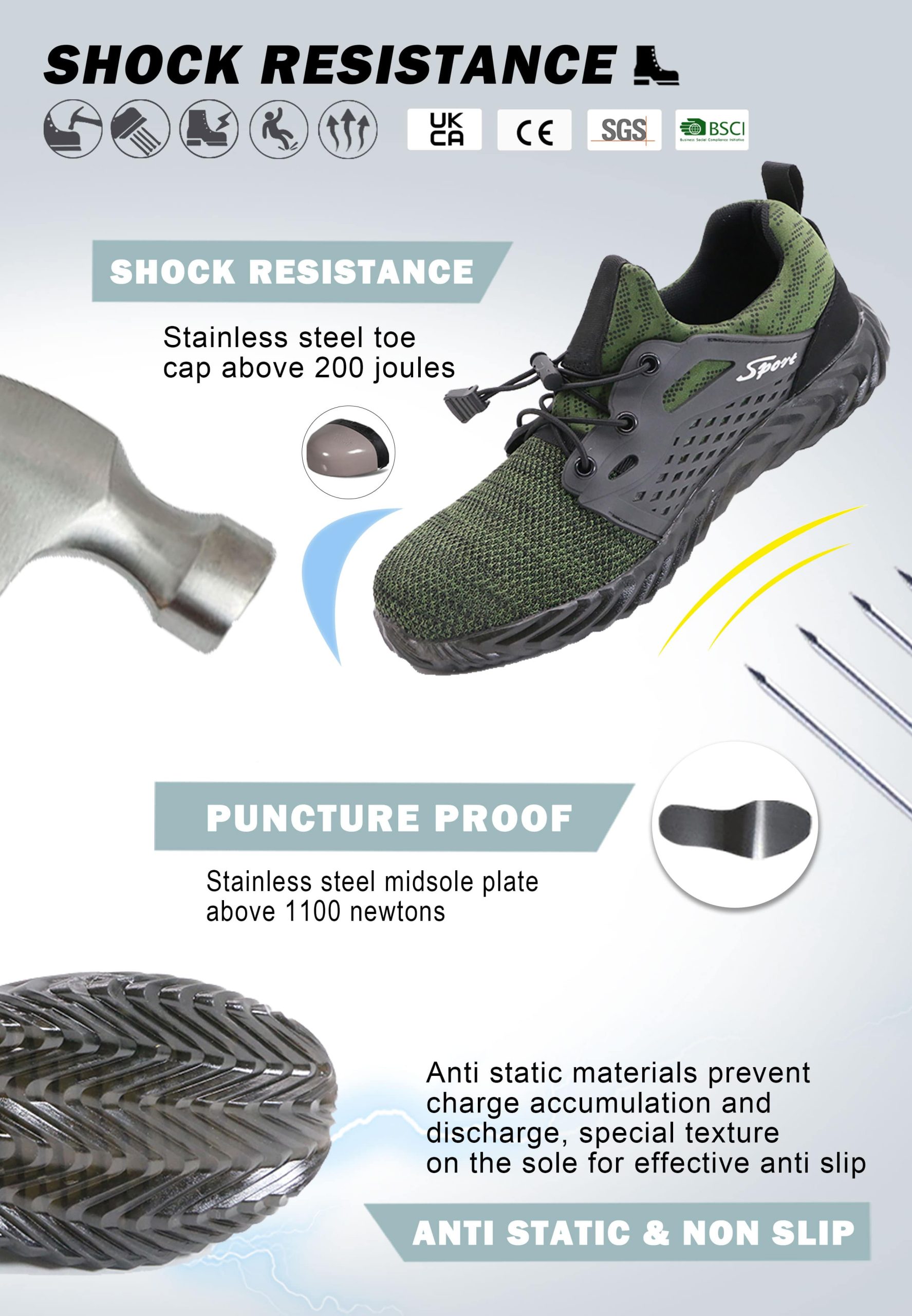 Safety Shoes for Men Sport | EnteSafety