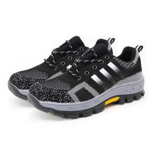 Anti-Vibration Flying Knit Shoes | Stainless Steel Midsole