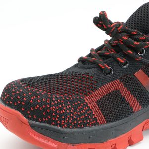 Trainer Work Shoes Black/Red | EnteSafety