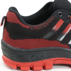 Trainer Work Shoes Black/Red | EnteSafety