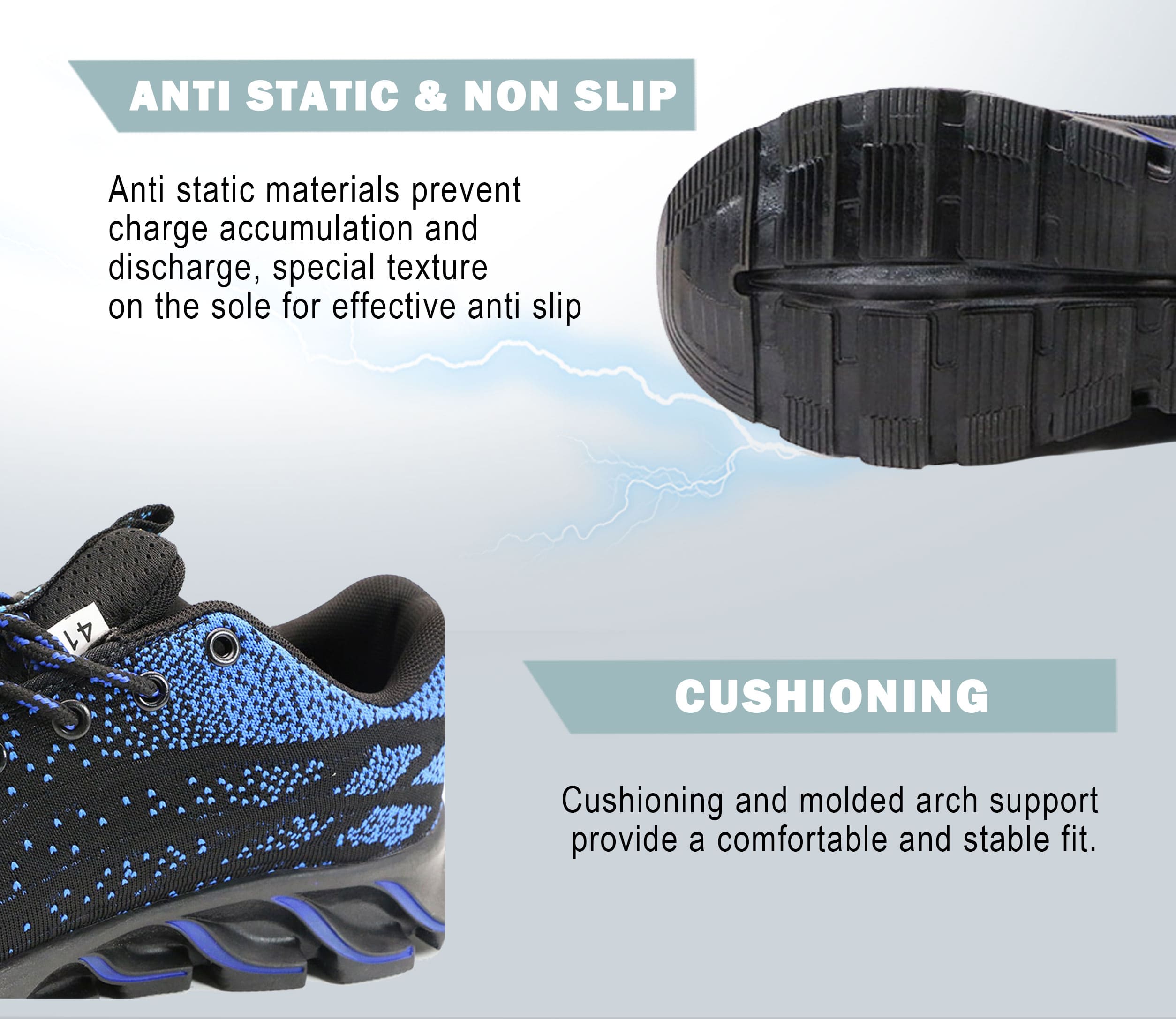 Men's Anti-Vibration Safety Shoes