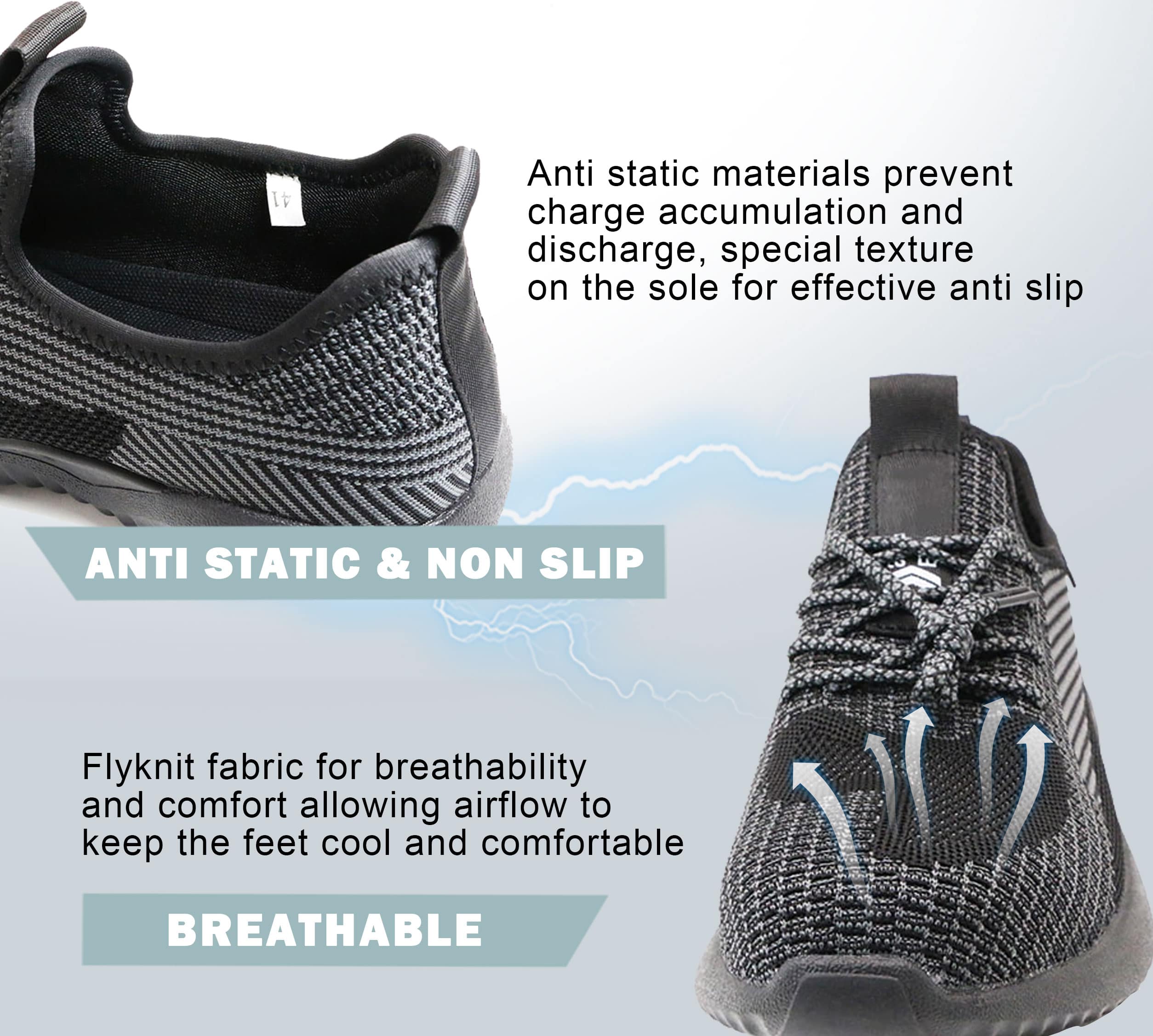  Men's Anti-Slip Trainer Shoes 