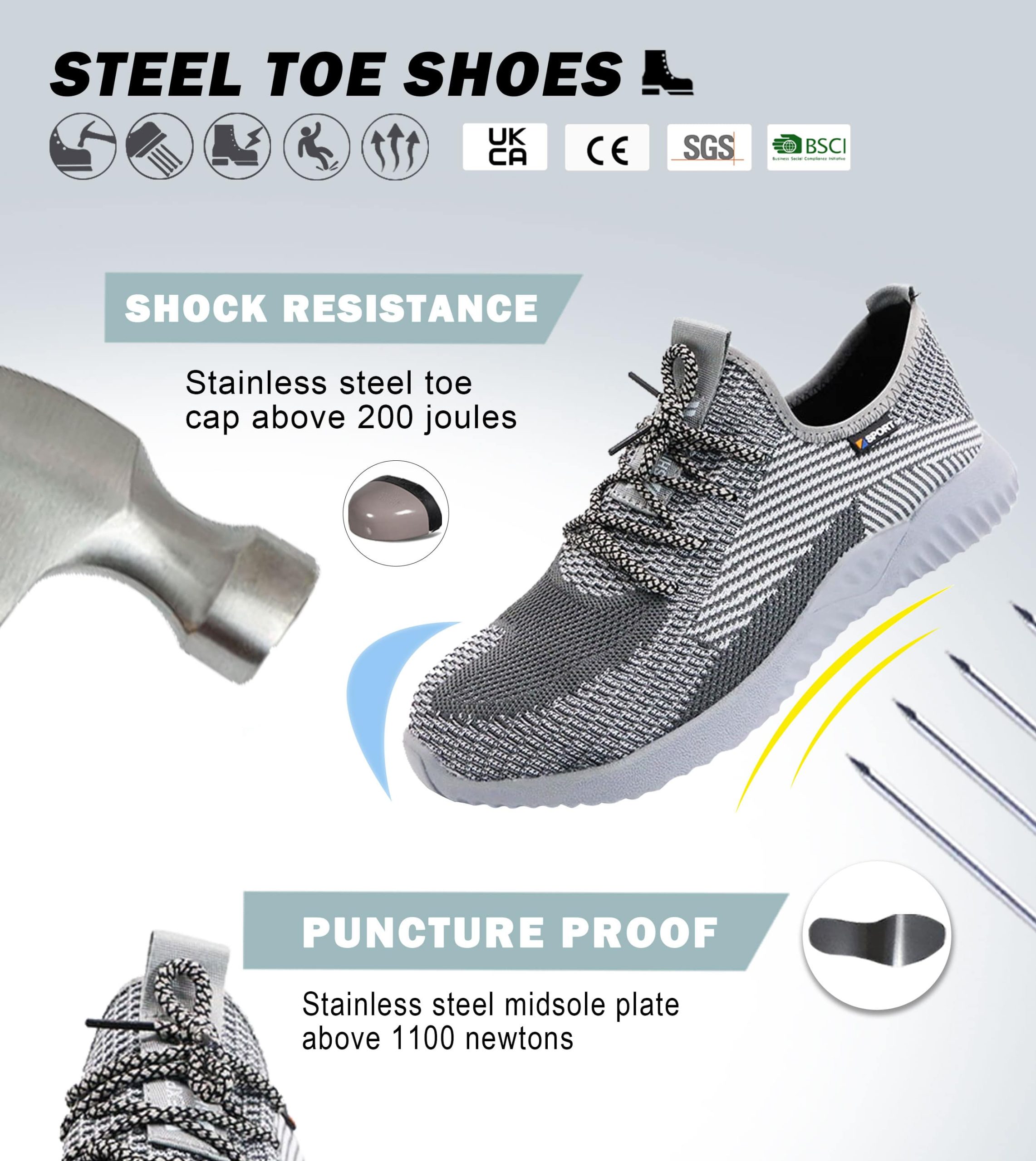 Hot Sale Anti Shock Work Shoes