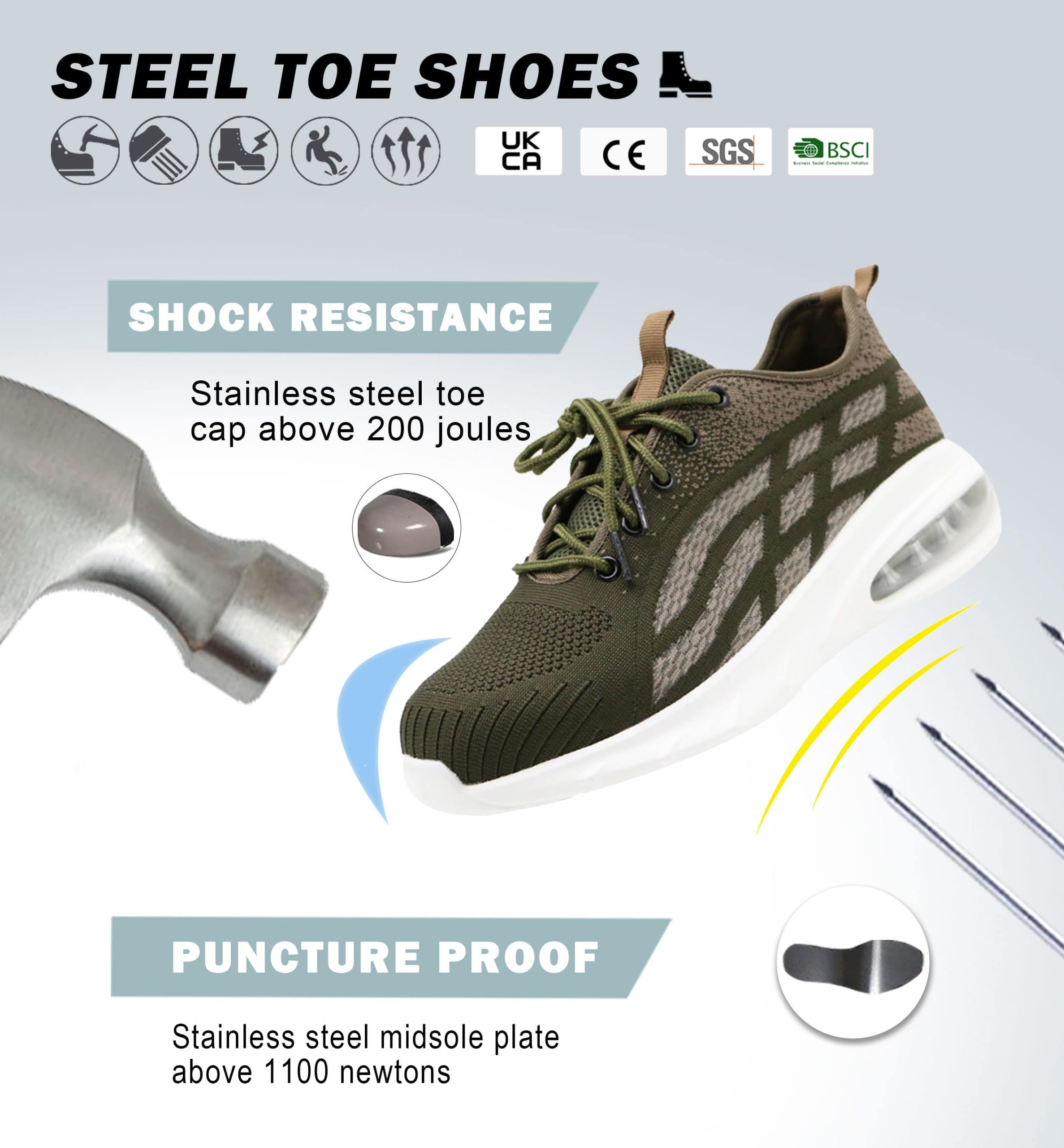 Soft Sports/Work Shoes | ENTE SAFETY