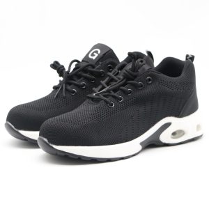 Flying Knit Black Worker Shoes | ENTE SAFETY