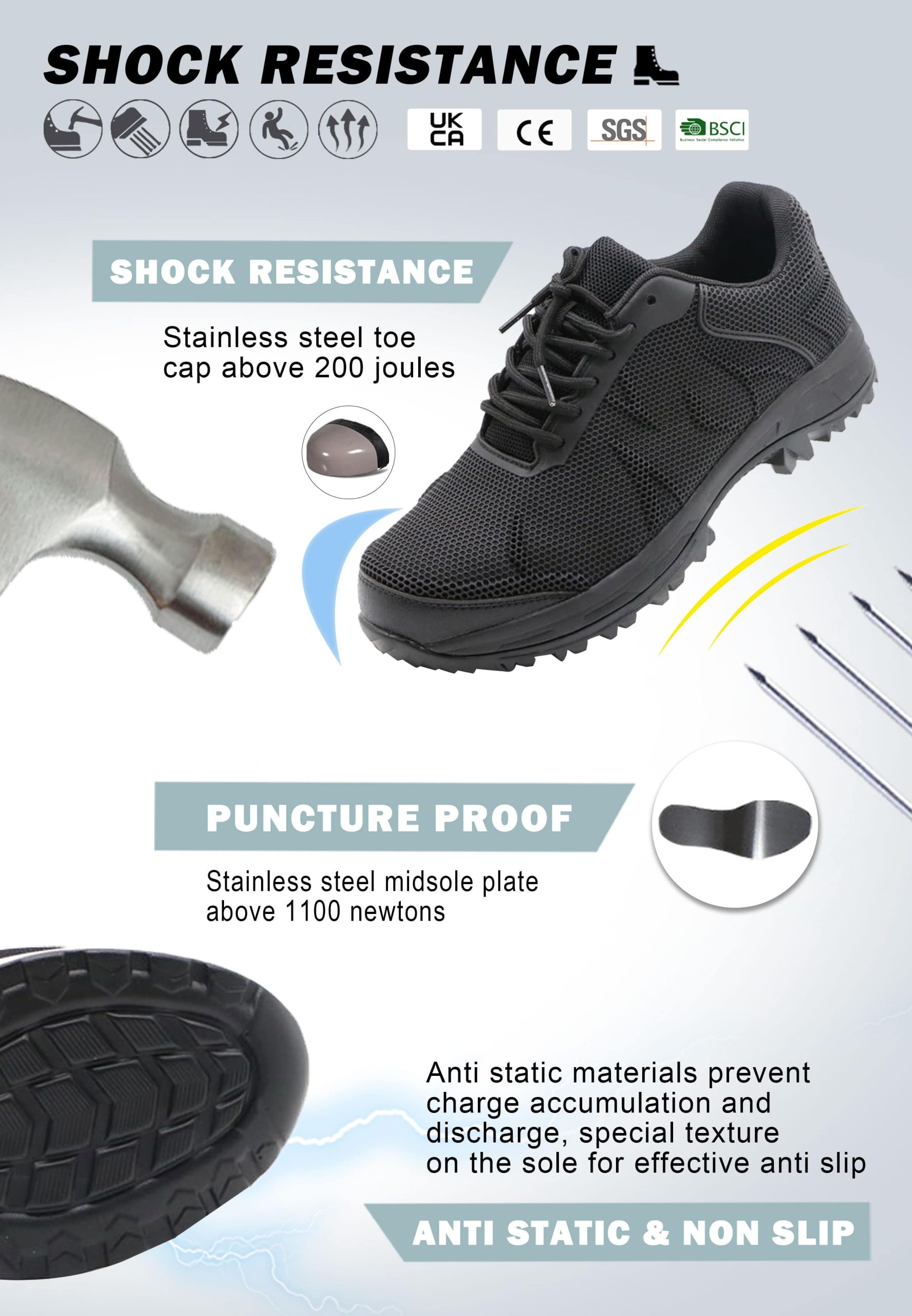 Security Shoes Safety For Worker | ENTE SAFETY