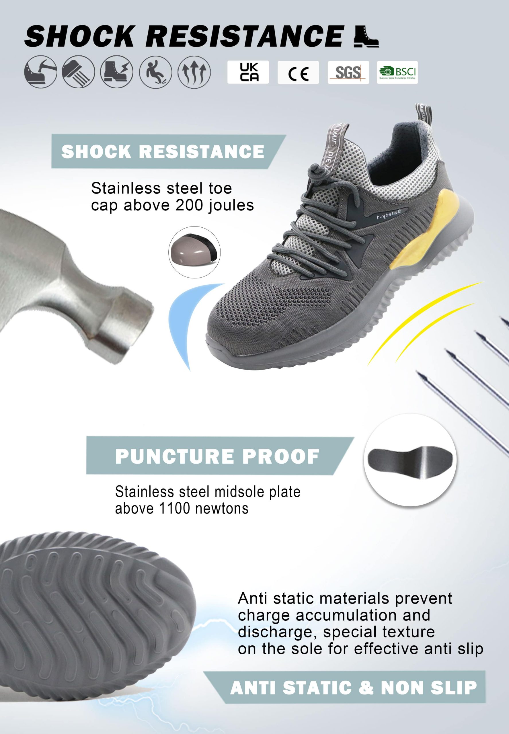 Premier Sports Safety Shoes | ENTE SAFETY