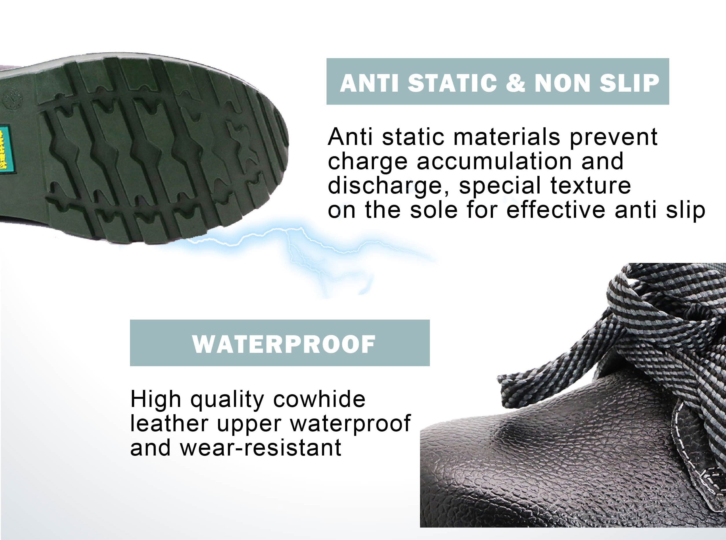 Slip Resistant Work Shoes