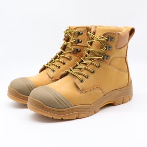 Middle Cut Brown Safety Boots | EnteSafety