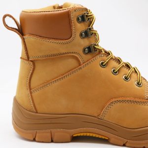 Middle Cut Brown Safety Boots | EnteSafety