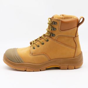 Middle Cut Brown Safety Boots | EnteSafety