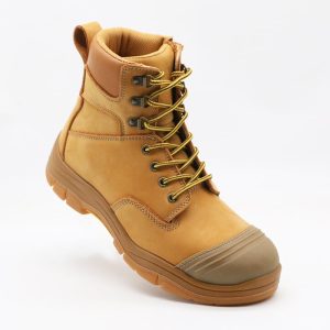 Middle Cut Brown Safety Boots | EnteSafety